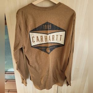 Carhartt long sleeved mens shirt